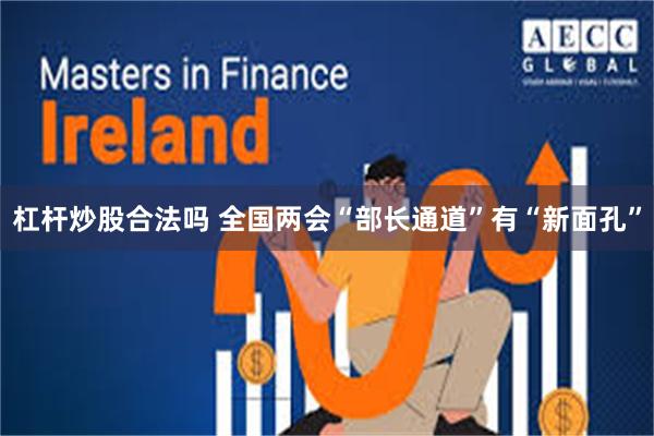 杠杆炒股合法吗 全国两会“部长通道”有“新面孔”