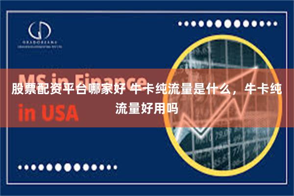 股票配资平台哪家好 牛卡纯流量是什么,牛卡纯流量好用吗
