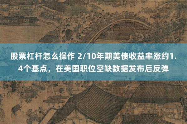 股票杠杆怎么操作 2/10年期美债收益率涨约1.4个基点，在美国职位空缺数据发布后反弹