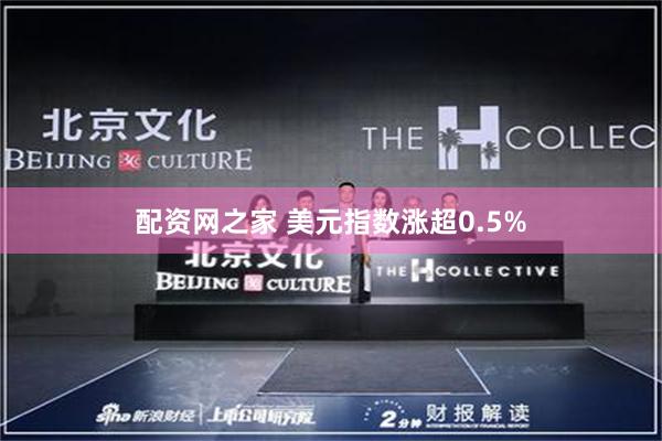 配资网之家 美元指数涨超0.5%
