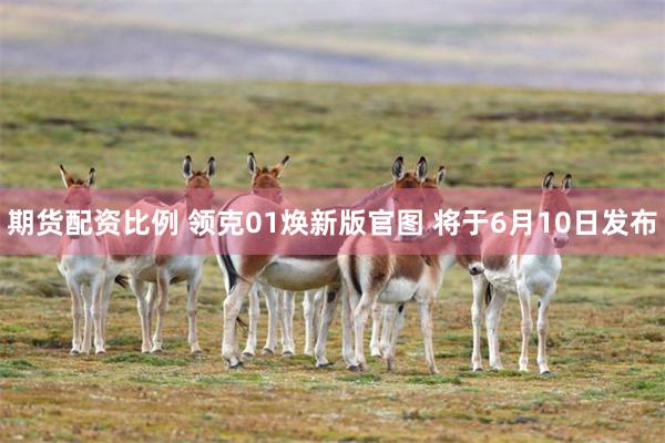 期货配资比例 领克01焕新版官图 将于6月10日发布