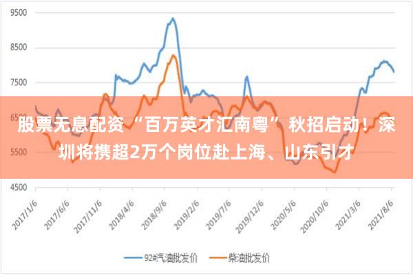 股票无息配资 “百万英才汇南粤” 秋招启动！深圳将携超2万个岗位赴上海、山东引才