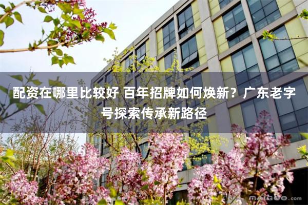 配资在哪里比较好 百年招牌如何焕新？广东老字号探索传承新路径