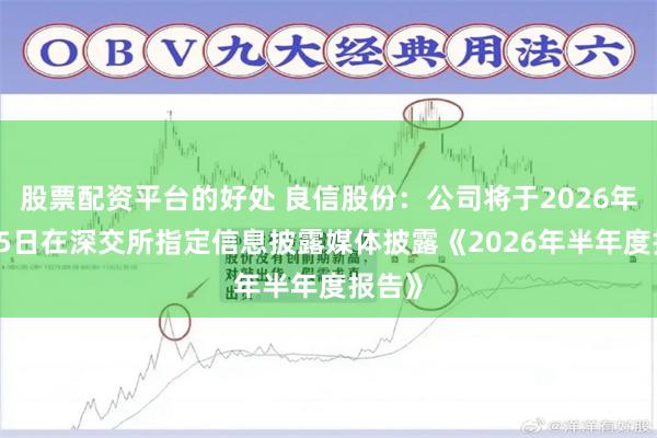 股票配资平台的好处 良信股份：公司将于2026年8月15日在深交所指定信息披露媒体披露《2026年半年度报告》